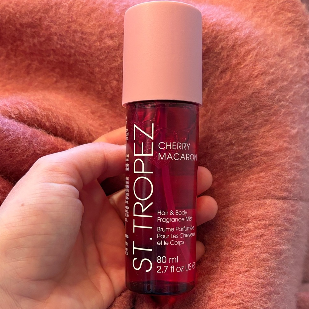 St. Tropez Cherry Macaron Fragrance Mist - Pink